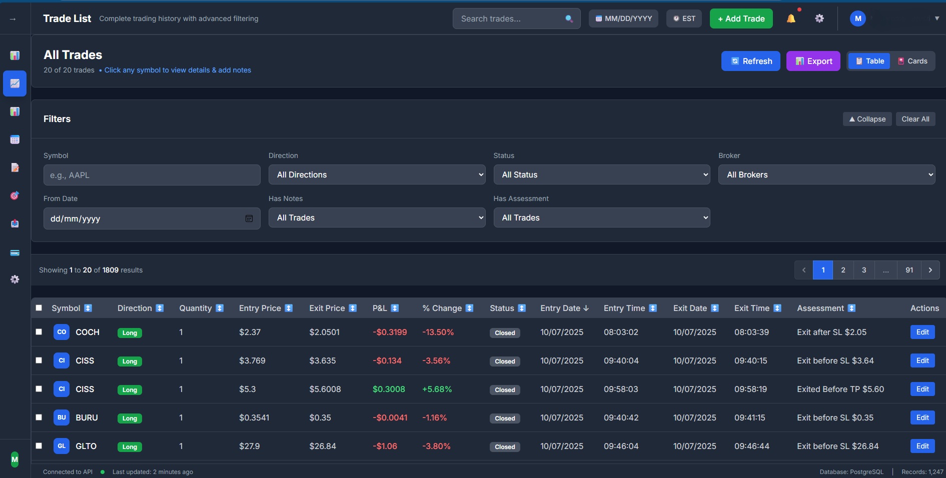 Advanced Trade Management screenshot 1